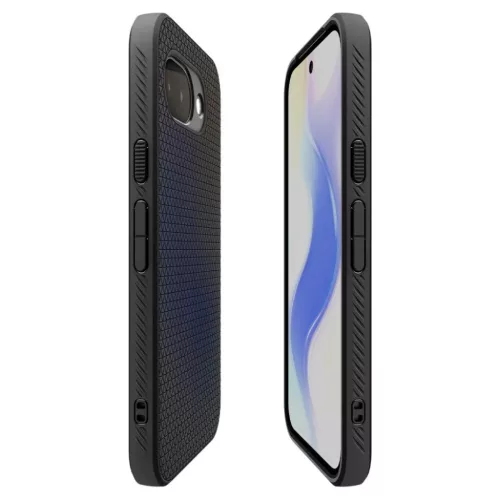 Google Pixel 10a Spigen Liquid Air tok Matte Black / Fekete Matró-8800337244182 7 kép