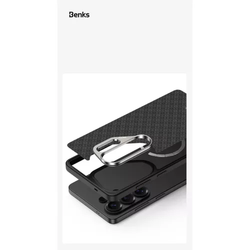  Samsung Galaxy S26 Ultra fekete Benks Magnetic Armor Pro Armor Grid K-6948005921422 8 kép