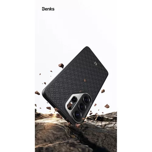  Samsung Galaxy S26 Ultra fekete Benks Magnetic Armor Pro Armor Grid K-6948005921422 9 kép