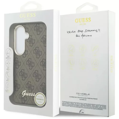 Samsung Galaxy S26 Guess 4G Script MagSafe tok barna-3666339613006 8 kép