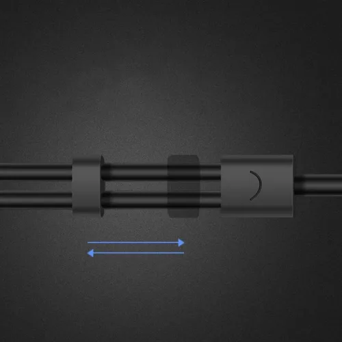 UGREEN 3.5mm audio és mikrofon jel elosztó adapter 20Cm fekete (AV14-6957303836208 5 kép
