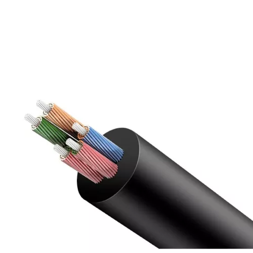 UGREEN 3.5mm audio és mikrofon jel elosztó adapter 20Cm fekete (AV14-6957303836208 7 kép
