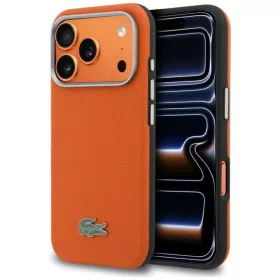 iPhone 17 Pro Max Lacoste Semi Wrap Petit Pique tok narancssárga-3666339611347 1 kép