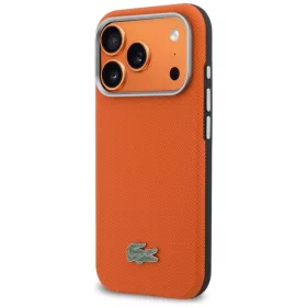 iPhone 17 Pro Max Lacoste Semi Wrap Petit Pique tok narancssárga-3666339611347 2 kép