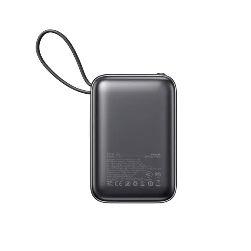 Joyroom JR-PBF29 20000mAh 22.5W Powerbank dupla kábel - Fekete-6956116757809 3 kép