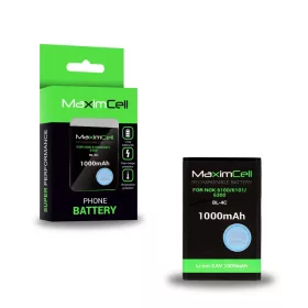 Maximcell akkumulátor Nokia 6100/6101/6300 (BL-4C) 1000mAh Li-ion-5900217971931 1 kép
