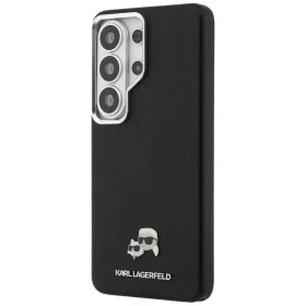 Samsung Galaxy S26 Ultra Karl Lagerfeld Saffiano KC Metal Logo tok fek-3666339612153 2 kép