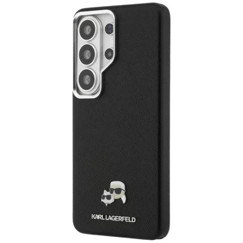 Samsung Galaxy S26 Ultra Karl Lagerfeld Saffiano KC Metal Logo tok fek-3666339612153 2 kép