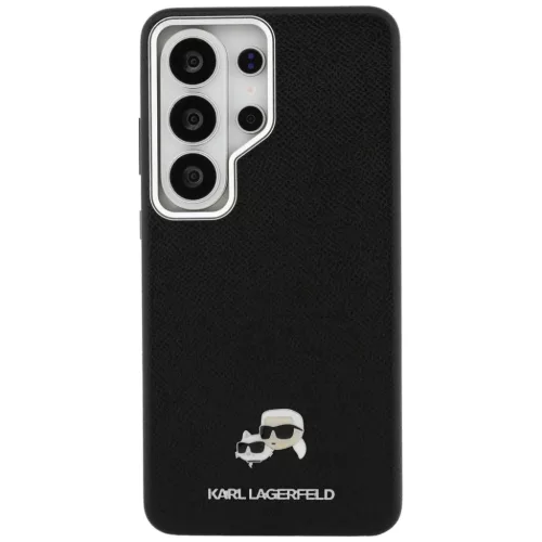Samsung Galaxy S26 Ultra Karl Lagerfeld Saffiano KC Metal Logo tok fek-3666339612153 3 kép