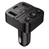 Hoco E87 bluetooth autós adó USB A + USB C QC PD 35W fekete-6942007658980 3 kép