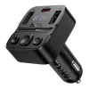 Hoco E87 bluetooth autós adó USB A + USB C QC PD 35W fekete-6942007658980 4 kép