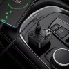 Hoco E87 bluetooth autós adó USB A + USB C QC PD 35W fekete-6942007658980 8 kép