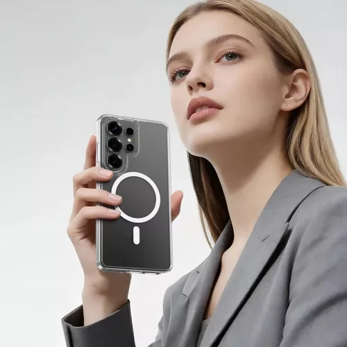  Samsung Galaxy S26 Ultra Átlátszó Rock Crystal Átlátszó Sorozat-6942433018129 3 kép