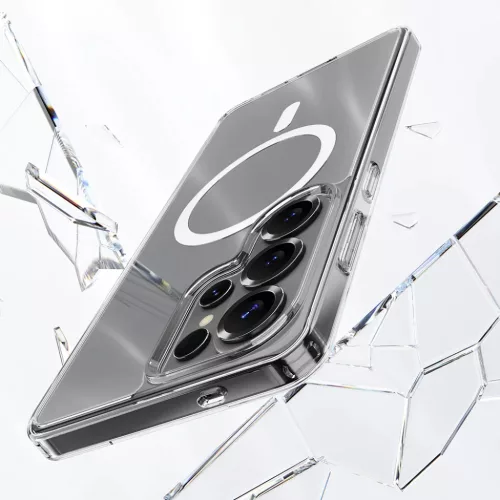  Samsung Galaxy S26 Ultra Átlátszó Rock Crystal Átlátszó Sorozat-6942433018129 5 kép