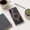 Samsung Galaxy A57 tok FRAME CLEAR HYBRID MAG COVER rózsaszín-5903396439834 1 kép