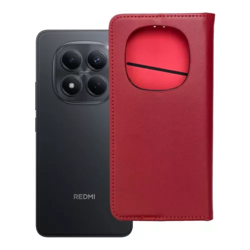 Xiaomi Redmi Note 15 5G tok SMART PRO könyv bőr tok bordó-5903396446382 10 kép