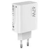 XIAOMI eredeti töltő USB A QC3.0 3A 67W MDY-15-ET fehér bulk-5903396422492 1 kép