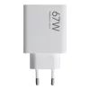 XIAOMI eredeti töltő USB A QC3.0 3A 67W MDY-15-ET fehér bulk-5903396422492 3 kép