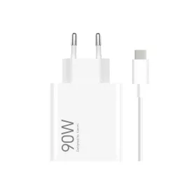 Xiaomi MDY-15-EK USB-A 90W utazó töltő + USB-C 6A adatkábel fehér-8596311296338 1 kép