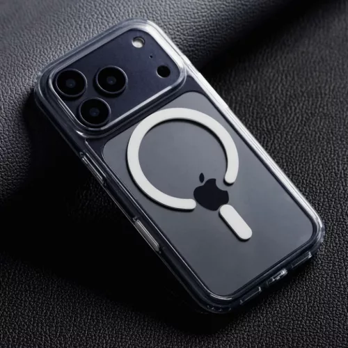 iPhone 15 Pro Forcell F-Protect Átlátszó Hibrid Prémium tok Magsaf-5903396419812 5 kép