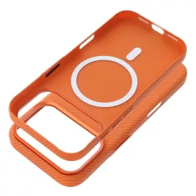 iPhone 16 narancssárga Kevlar tok kompatibilis MagSafe-5903396430794 2 kép