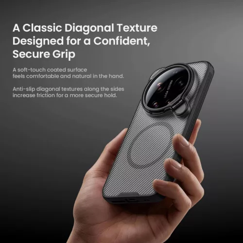  Xiaomi 17 Ultra Fekete Nillkin CamShield Prop Magnetic tok-6902048310421 6 kép