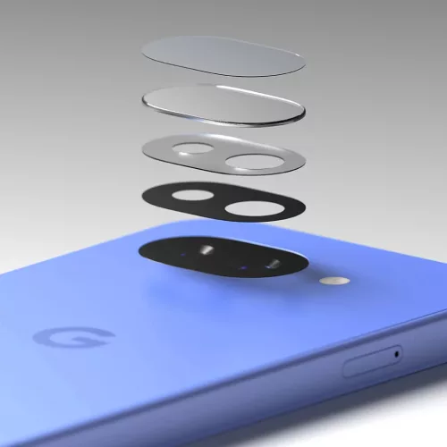Ringke - Kamera teljes fedésű üvegfólia (2 darab) - Google Pixel 1-8800328818453 4 kép
