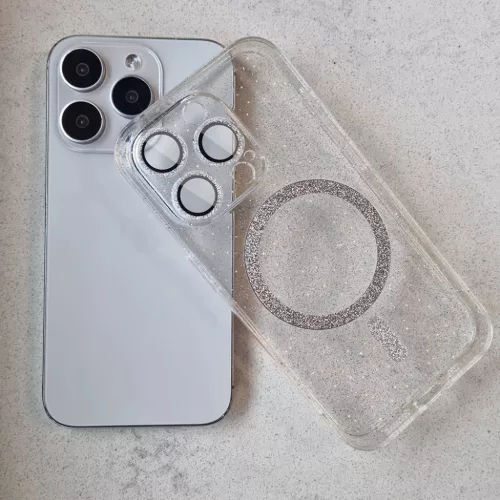 Csillogó Magsafe Samsung Galaxy S26 tok áttetsző tok-5900217493419 6 kép