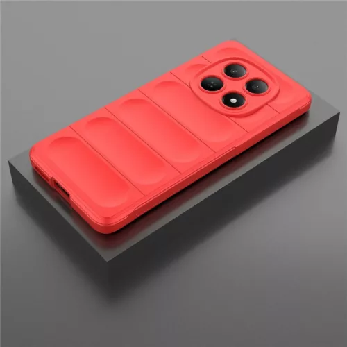 Xiaomi Redmi Note 15 5G / Poco M8 5G Piros Techsuit Magic Shield tok-5949419361966 4 kép