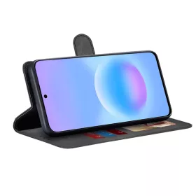  Samsung Galaxy A57 5G Fekete Techsuit Diary fliptok-5949419353312 2 kép