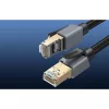 UGREEN NW343 Cat8 F/FTP Ethernet kábel 2m feketében-6941876283705 9 kép