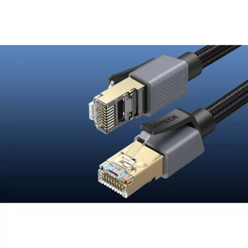 UGREEN NW343 Cat8 F/FTP Ethernet kábel 2m feketében-6941876283705 9 kép