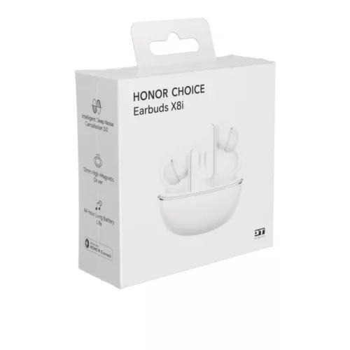 Honor Choice Doingtop X8i vezeték nélküli fülhallgató fehér-6978258790117 6 kép