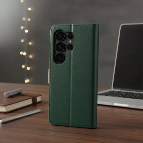Xiaomi Redmi Note 15 5G tok Split Book zöld arany tok-5903396459627 6 kép