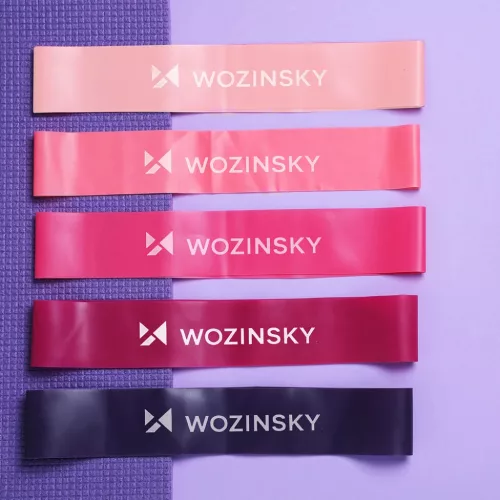 Wozinsky WGO-5A TPE edzőszalagok - 5 db-5907769384592 3 kép