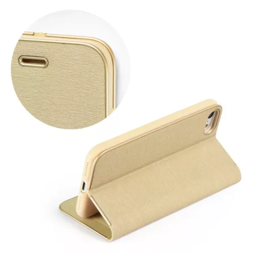 SAMSUNG A52 5G / A52 4G Forcell Luna Gold fliptok arany-5903396098628 2 kép