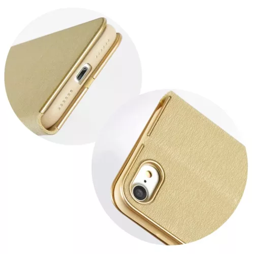 SAMSUNG A52 5G / A52 4G Forcell Luna Gold fliptok arany-5903396098628 3 kép