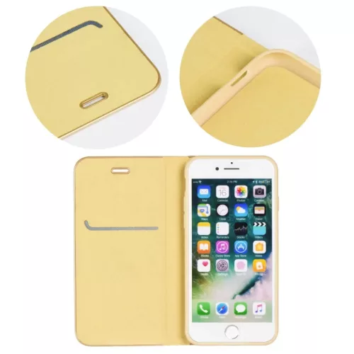 SAMSUNG A52 5G / A52 4G Forcell Luna Gold fliptok arany-5903396098628 5 kép