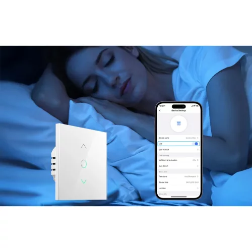 Meross MRS100MA(EU) (Matter) okos Wi‑Fi redőnykapcsoló időzítő-6942349220296 6 kép