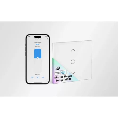 Meross MRS100MA(EU) (Matter) okos Wi‑Fi redőnykapcsoló időzítő-6942349220296 7 kép