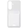 Samsung Galaxy A37 kártyatartós tok világosszürke tok-8806099038069 1 kép