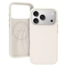  iPhone 17 Pro Max Bézs Liavec Silky tok fém kamerakerettel-5900217504467 1 kép