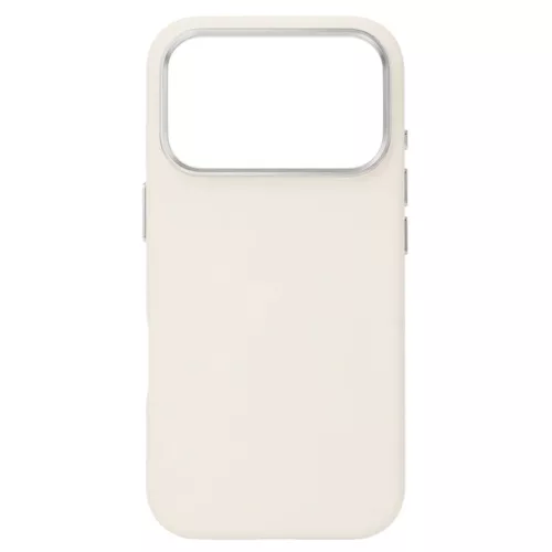  iPhone 17 Pro Max Bézs Liavec Silky tok fém kamerakerettel-5900217504467 3 kép