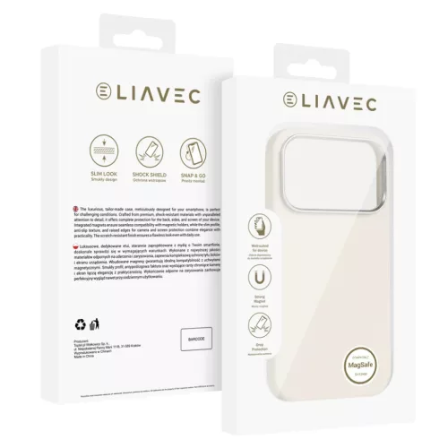  iPhone 17 Pro Max Bézs Liavec Silky tok fém kamerakerettel-5900217504467 5 kép