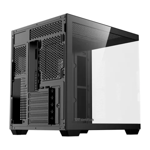 DarkFlash B275 fekete számítógép ház (ventilátorok nélkül)-4711527008306 3 kép