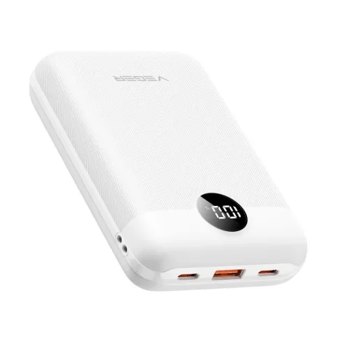 Veger S20 (W2081) PD QC3.0 2A 22,5W 20000 mAh fehér Powerbank-6977525753329 1 kép
