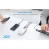 Veger S20 (W2081) PD QC3.0 2A 22,5W 20000 mAh fehér Powerbank-6977525753329 3 kép