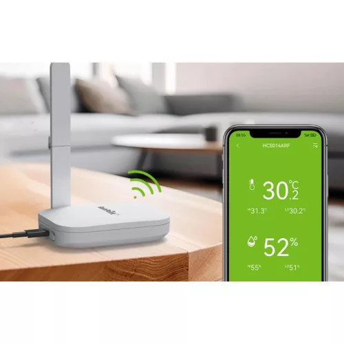 RainPoint Smart+ intelligens hőmérséklet- és páratartalom-érzék-5905156102828 6 kép