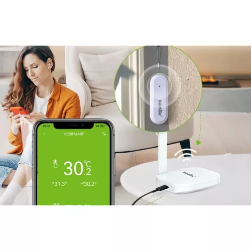 RainPoint Smart+ intelligens hőmérséklet- és páratartalom-érzék-5905156102828 8 kép