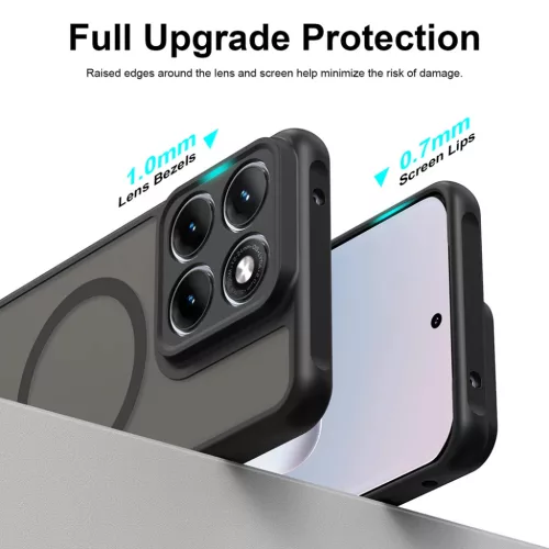 Motorola Edge 70 Fusion Fekete Techsuit HaloFrost II MagSafe tok-5949419364097 6 kép